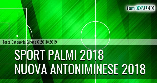 Sport Palmi 2018 - Nuova Antoniminese 2018