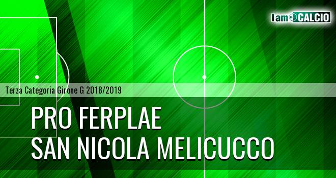 Pro Ferplae - San Nicola Melicucco