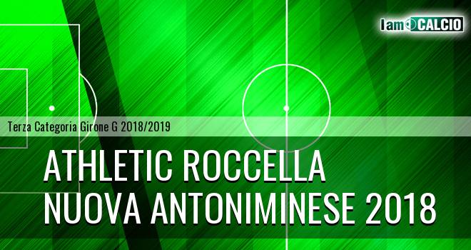 Athletic Roccella - Nuova Antoniminese 2018