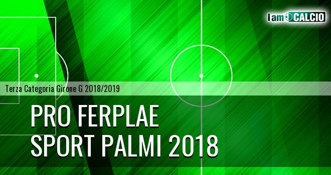 Pro Ferplae - Sport Palmi 2018