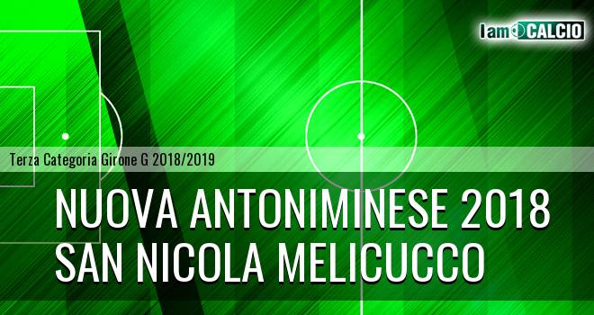 Nuova Antoniminese 2018 - San Nicola Melicucco