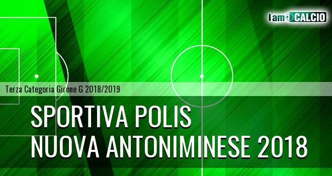 Sportiva Polis - Nuova Antoniminese 2018