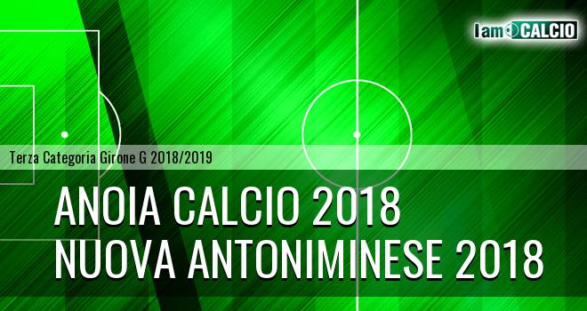 Anoia Calcio 2018 - Nuova Antoniminese 2018