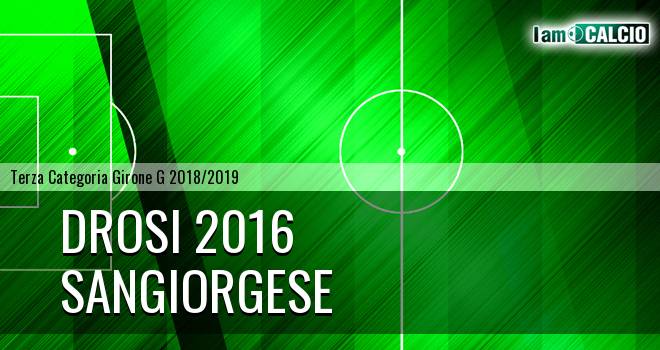 Drosi 2016 - Sangiorgese