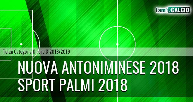 Nuova Antoniminese 2018 - Sport Palmi 2018