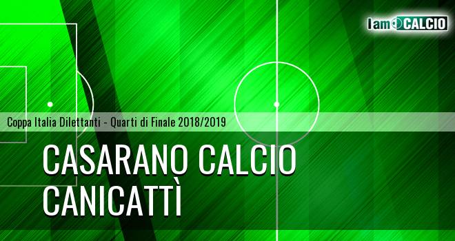 Casarano Calcio - Canicattì