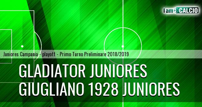 Gladiator Juniores - Giugliano 1928 Juniores