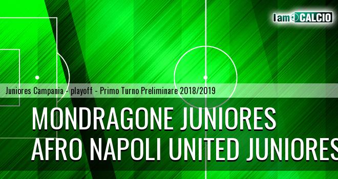 Mondragone Juniores - Afro Napoli United Juniores