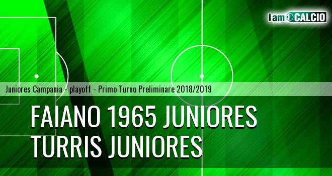 Faiano 1965 Juniores - Turris Juniores