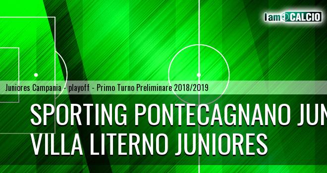 Sporting Pontecagnano Juniores - Villa Literno Juniores