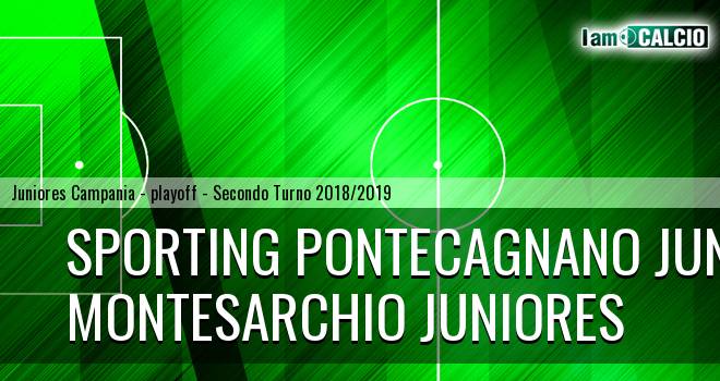 Sporting Pontecagnano Juniores - Montesarchio Juniores