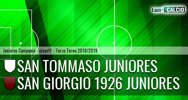 San Tommaso Juniores - San Giorgio 1926 Juniores