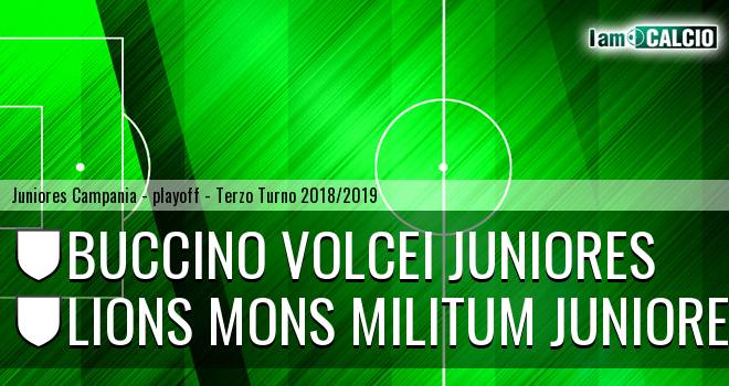 Buccino Volcei Juniores - Lions Mons Militum Juniores