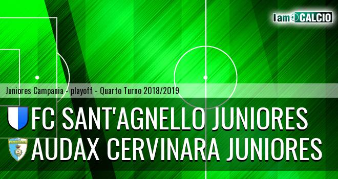 FC Sant'Agnello Juniores - Audax Cervinara Juniores