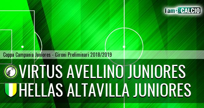 Virtus Avellino Juniores - Hellas Altavilla Juniores