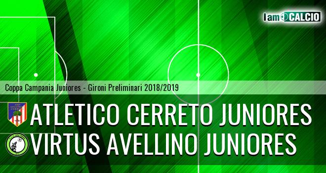 Atletico Cerreto Juniores - Virtus Avellino Juniores