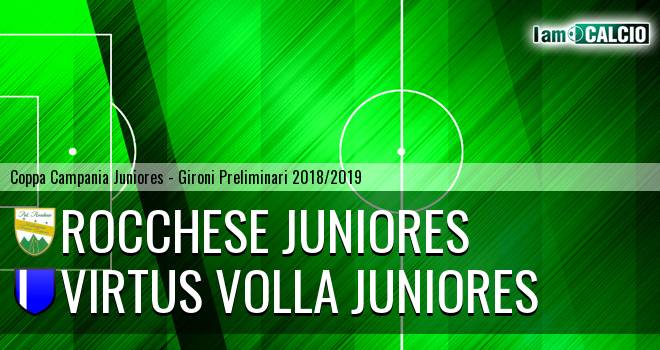 Rocchese Juniores - Virtus Volla Juniores