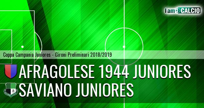 Afragolese 1944 Juniores - Saviano Juniores