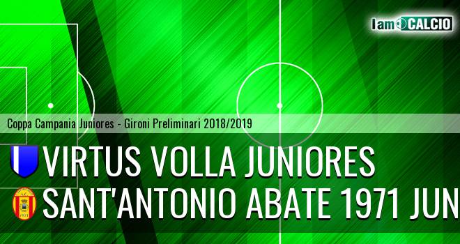 Virtus Volla Juniores - Sant'Antonio Abate 1971 Juniores