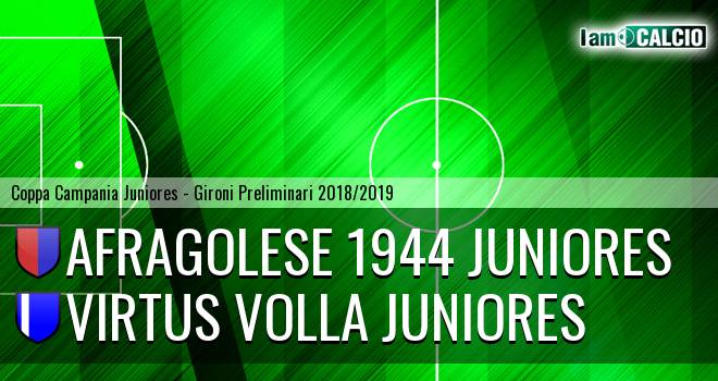 Afragolese 1944 Juniores - Virtus Volla Juniores