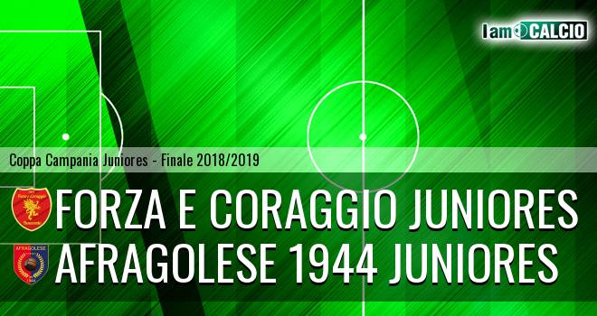 Forza e Coraggio Juniores - Afragolese 1944 Juniores