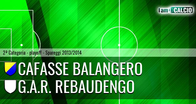 Cafasse Balangero - G.A.R. Rebaudengo