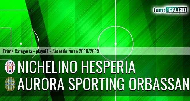 Nichelino Hesperia - Aurora Sporting Orbassano