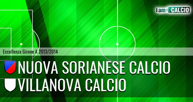 Nuova Sorianese Calcio - Villanova Calcio
