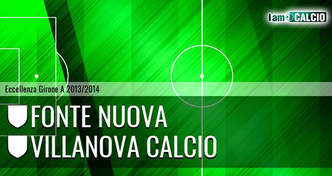 Fonte Nuova - Villanova Calcio