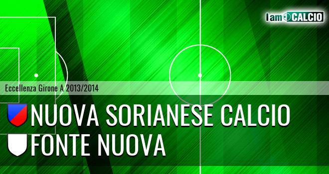 Nuova Sorianese Calcio - Fonte Nuova