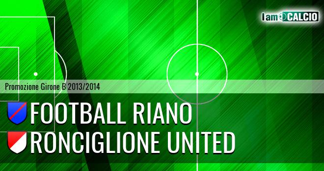 Football Riano - Ronciglione United