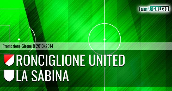 Ronciglione United - La Sabina