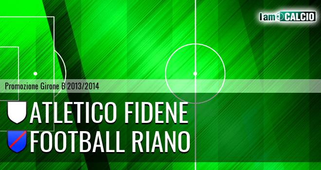 Atletico Fidene - Football Riano