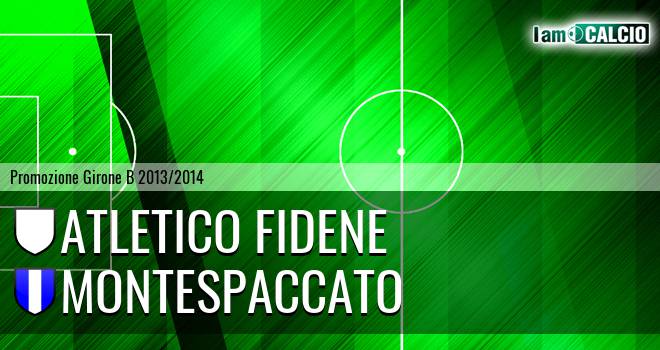 Atletico Fidene - Montespaccato