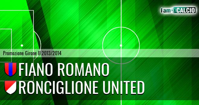 Fiano Romano - Ronciglione United