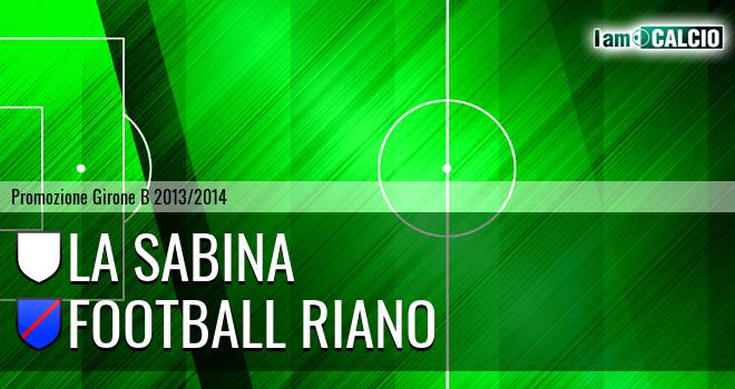 La Sabina - Football Riano