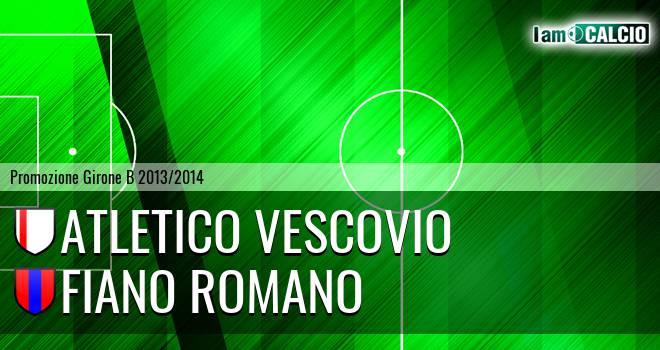 Atletico Vescovio - Fiano Romano