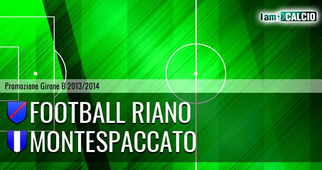 Football Riano - Montespaccato