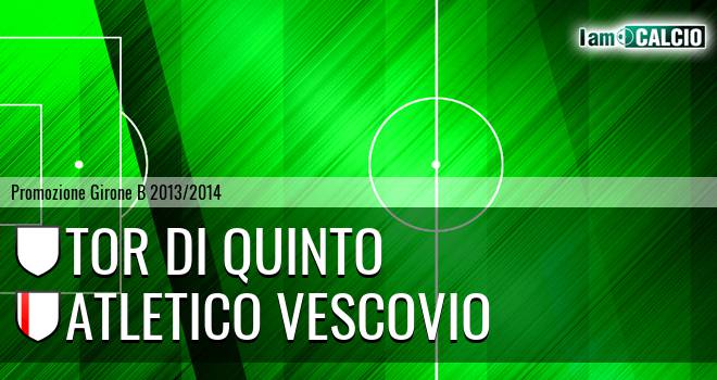 Tor di Quinto - Atletico Vescovio