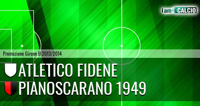 Atletico Fidene - Pianoscarano 1949