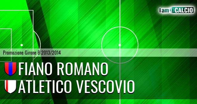 Fiano Romano - Atletico Vescovio