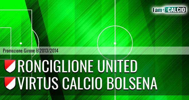 Ronciglione United - Virtus Calcio Bolsena