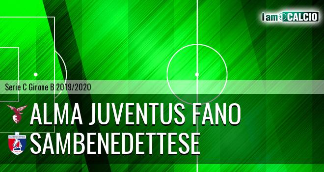Alma Juventus Fano - Sambenedettese