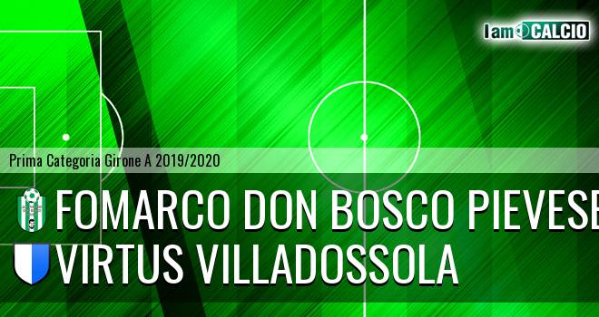 Fomarco Don Bosco Pievese - Virtus Villadossola