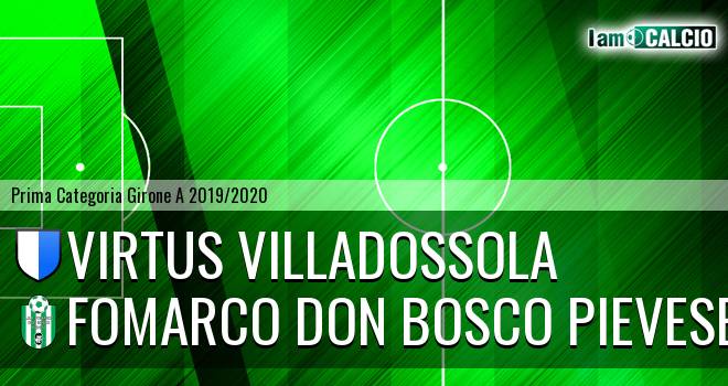 Virtus Villadossola - Fomarco Don Bosco Pievese