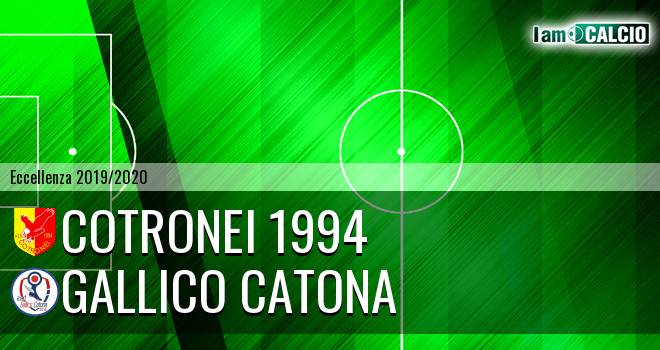 Cotronei 1994 - Gallico Catona