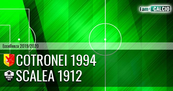 Cotronei 1994 - Scalea 1912