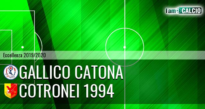 Gallico Catona - Cotronei 1994