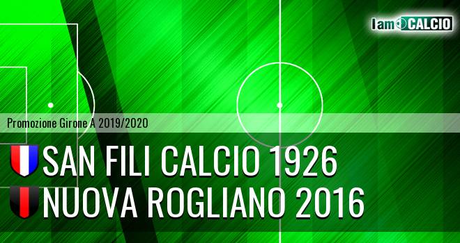 San Fili Calcio 1926 - Nuova Rogliano 2016