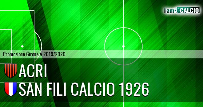 Acri - San Fili Calcio 1926